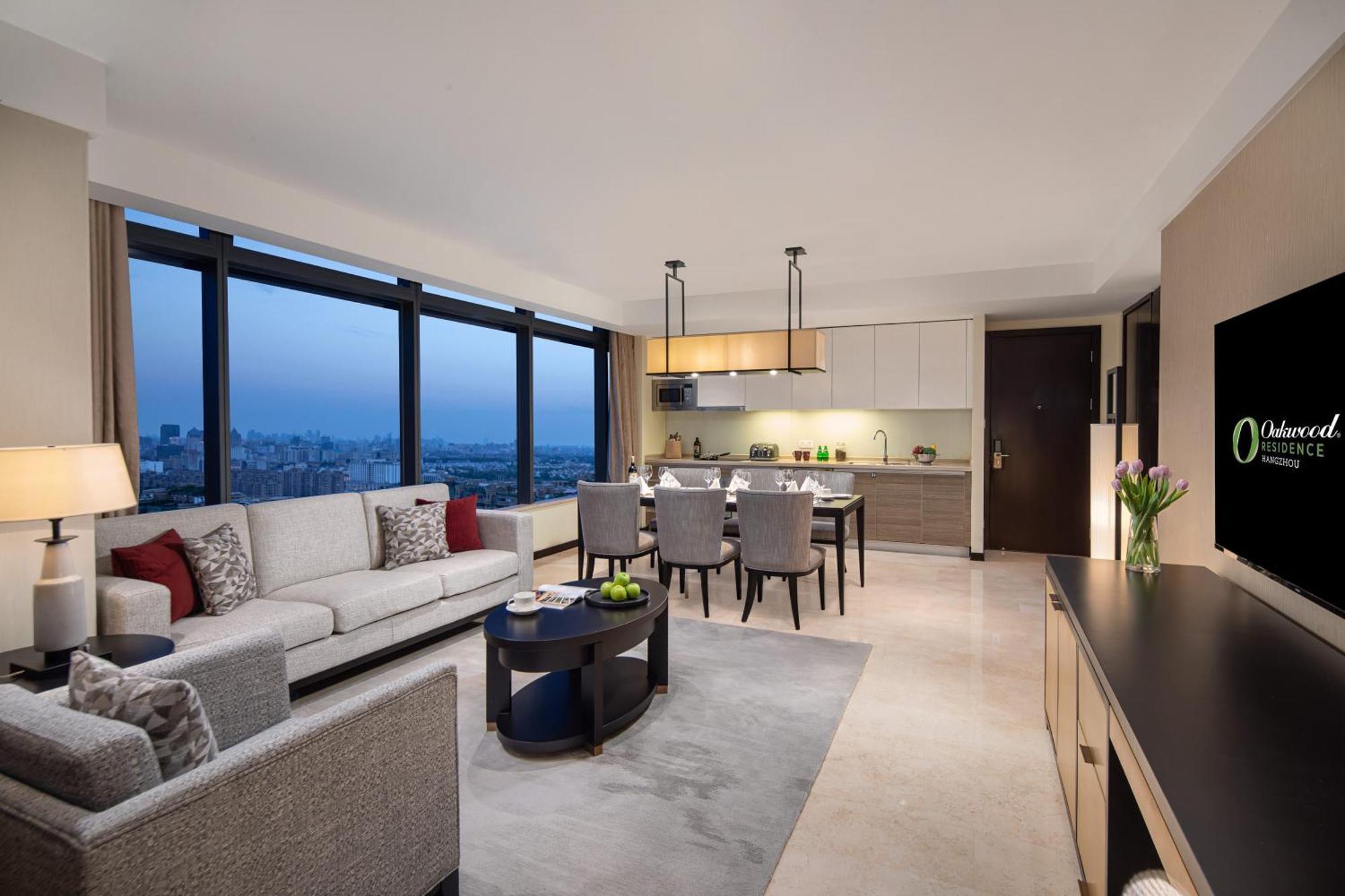 Oakwood Residence Hangzhou Zewnętrze zdjęcie